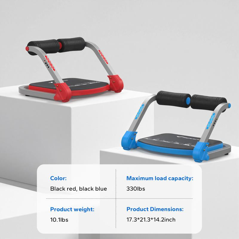 MERACH Sit-Up Exercise Equipment Ab Crunch Machine Roll-Up Machine Abdominal Workout Machine for Home Gym Core Ab Exercise Trainer