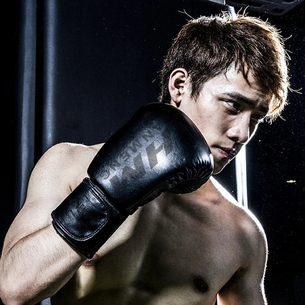 Boxing Gloves Boxing Training Gloves Hook and Loop Closure Punching Bag Gloves Breathable Training Sparring Gloves for Men Women