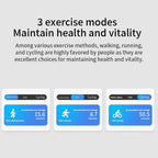 2025 New Smart Ring Blood Pressure Sleep Health Monitoring Multi-sport Modes smartring IP68 Waterproof Remote Care For Men Women