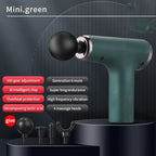 Massage Gun Portable Percussion Pistol Massager For Body Neck Deep Tissue Muscle Relaxation Gout Pain Relief Fitness
