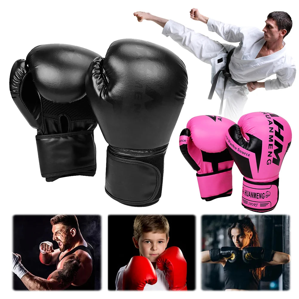 Boxing Gloves Boxing Training Gloves Hook and Loop Closure Punching Bag Gloves Breathable Training Sparring Gloves for Men Women