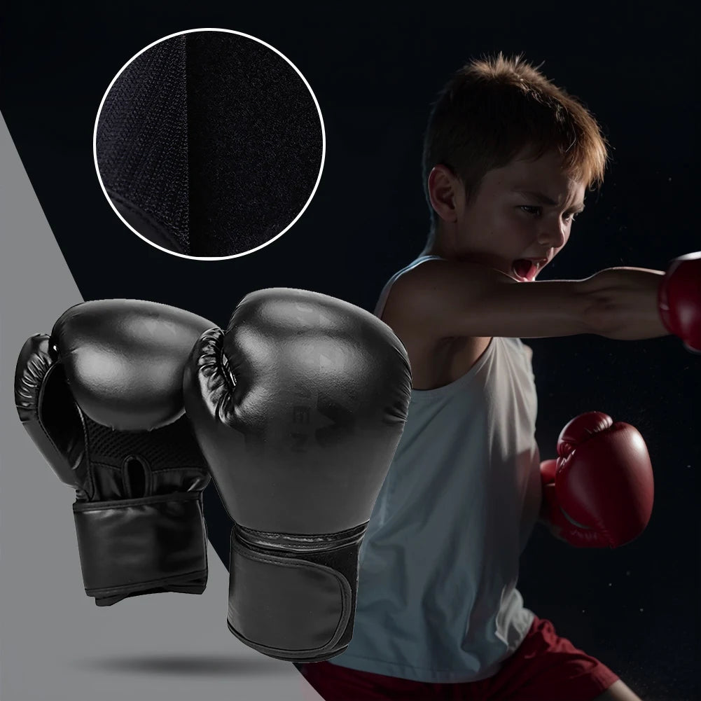 Boxing Gloves Boxing Training Gloves Hook and Loop Closure Punching Bag Gloves Breathable Training Sparring Gloves for Men Women