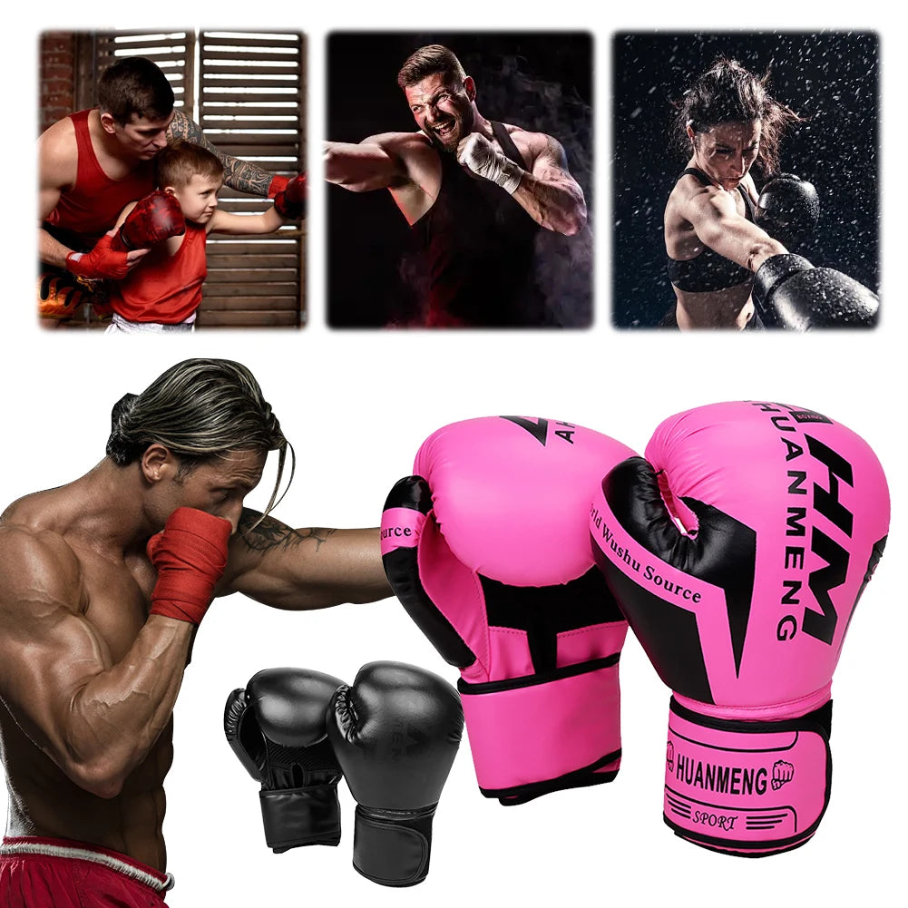 Boxing Gloves Boxing Training Gloves Hook and Loop Closure Punching Bag Gloves Breathable Training Sparring Gloves for Men Women