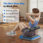 MERACH Sit-Up Exercise Equipment Ab Crunch Machine Roll-Up Machine Abdominal Workout Machine for Home Gym Core Ab Exercise Trainer